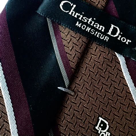 monsier dior|christian Dior monsieur tie vintage.